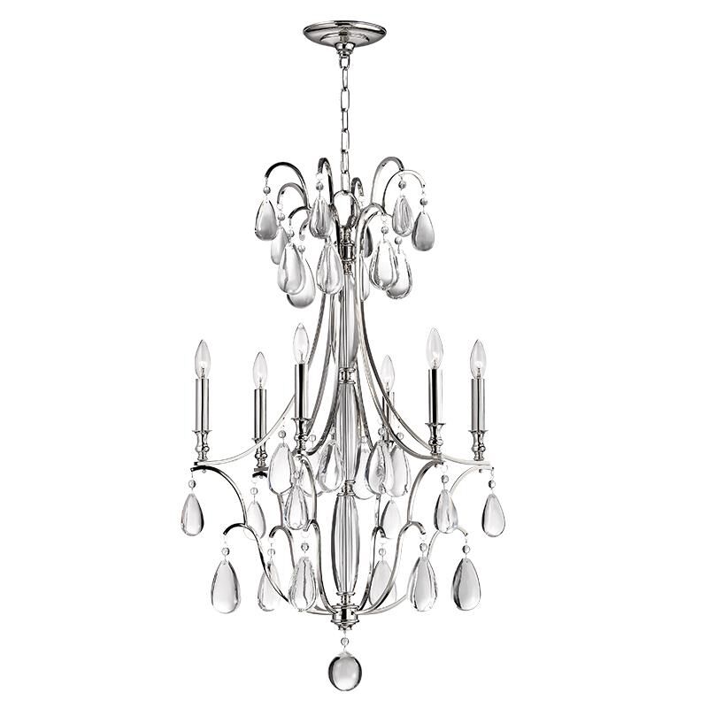 Crawford 24.25 Inch Chandelier by Hudson Valley Lighting